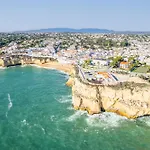 San Juan - Refugio Tranquilo Com Piscina Aquecivel E Jardim Em Carvoeiro (Lagoa)